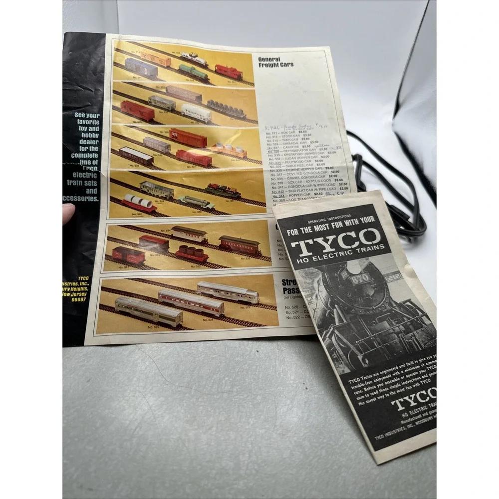 Tyco Model no. 899T Hobby Transformer Model Train‎ Vintage Untested